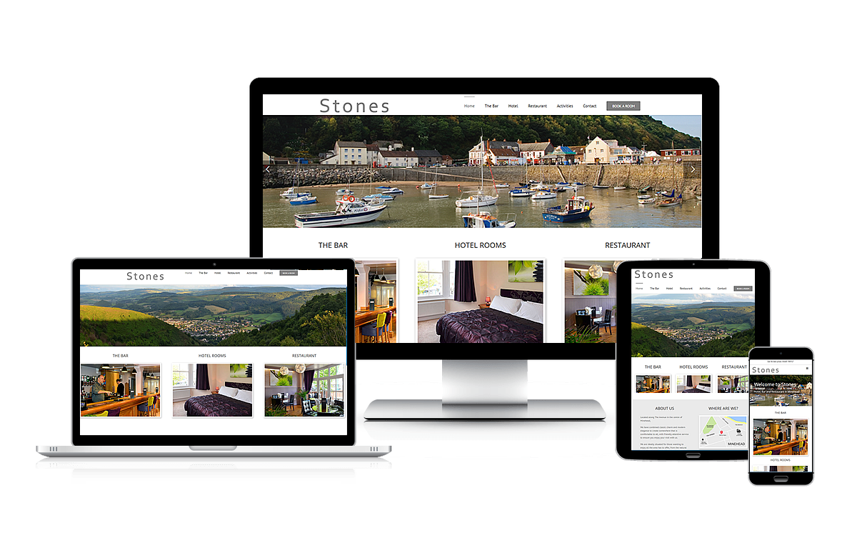 Mobile friendly website designers in Taunton, Somerset